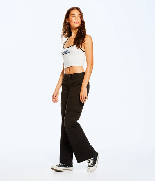Retro Muscle Car Crop Top