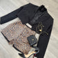 Leopard Luxe Curve Shorts